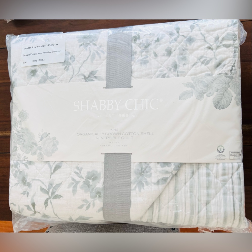 🎉LAST CHANCE🎉 SHABBY CHIC
Asher Floral Slub Cotton Quilt Set - Picture 2 of 8